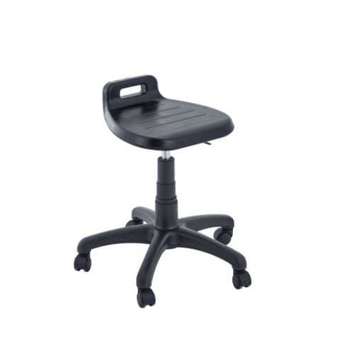 Tabouret pour établissement de santé - 90.1594 - Üzümcü Medical Devices - à hauteur variable / hydraulique / sur roulettes
