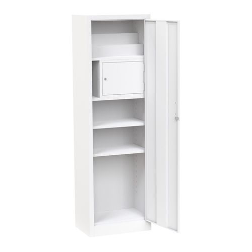 Armoire d'hôpital - 309.30 - VILLARD MÉDICAL - avec étagère / avec porte / fixe