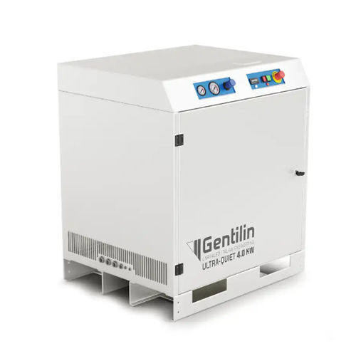 Compresseur d'air médical - QUBE DRY 550 HS - Gentilin - avec sécheur d'air / sans huile / silencieux