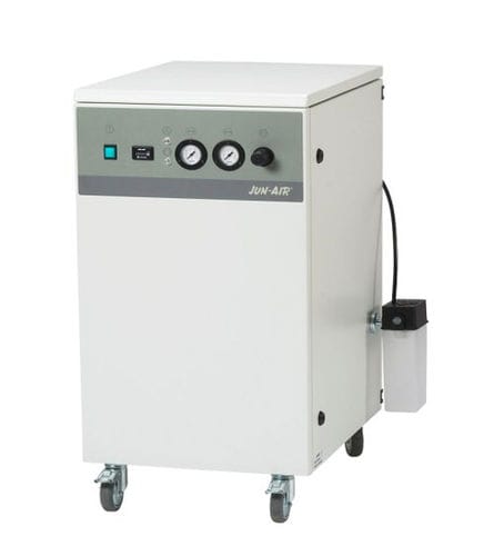 Compresseur dentaire - OF302-25M - JUN-AIR International A/S - à piston / sur roulettes / sans huile