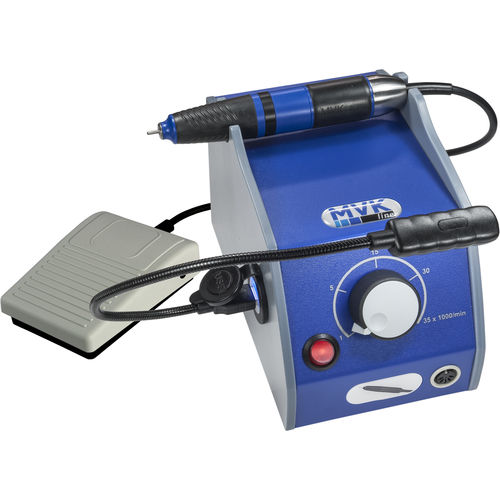 Micromoteur Dentaire Polisseur 35 000 Tr/min - Type E, 180W - Pour Labo Dentaire, Bijouterie, Gravure, Onglerie