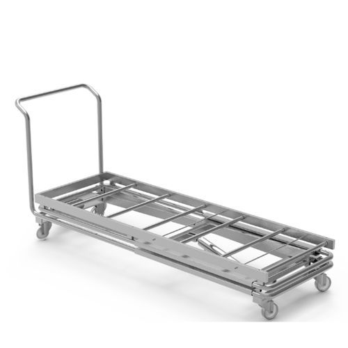 Chariot mortuaire de transfert - PS-SSMLT02 - PROJESAN - manuel / hydraulique / en acier inoxydable