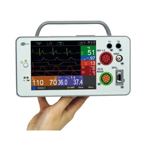 Moniteur multiparamétrique compact - FX 3000T - EMTEL Śliwa sp.k. - portable / modulaire / ECG