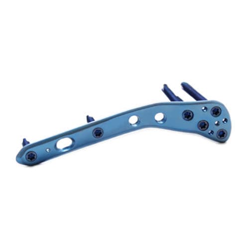 Plaque de compression de tibia - 3.40 series - ChM - de condyle fémoral / proximale / verouillée