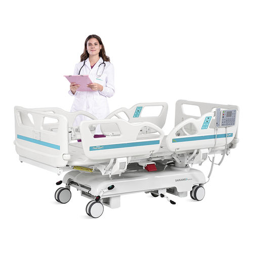 Lit d'hôpital - V7v - Jiangsu Saikang Medical Equipment - électrique / Trendelenburg / à hauteur réglable
