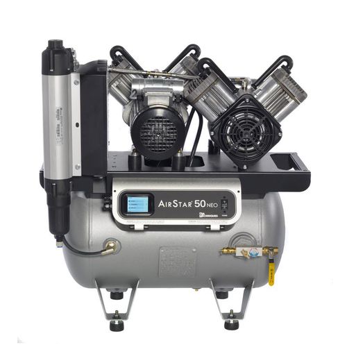 Compresseur D'Air Dentaire Portable 24L - Sans Huile, 600W, Silencieux - Pour Cabinet