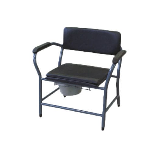 Chaise garde robe avec accoudoirs - Sigma - SCEMED - avec seau / avec dossier haut / bariatrique
