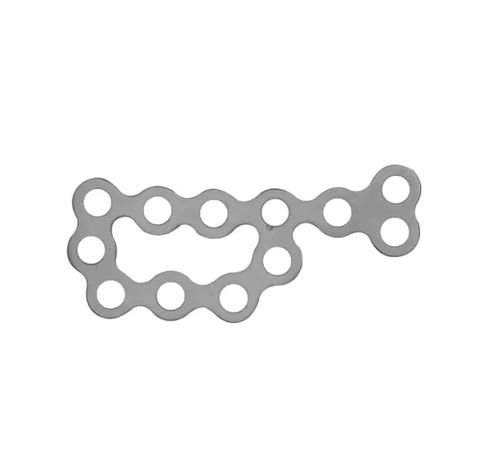 Plaque de compression de calcanéum - A595 series - Aysam Orthopaedics - verouillée / métallique