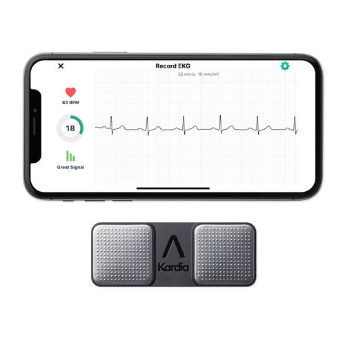 Moniteur ECG Personnel Wellue - Sans Fil, Avec Analyse IA Par Appli, Reconditionné Avec Garantie 1 An