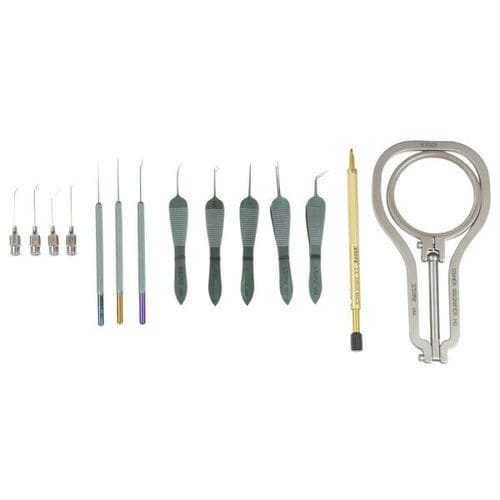 Kit Instruments Blépharoplastie - Rétracteurs Paupières Micro-chirurgie Ophtalmique CE