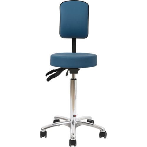 Tabouret dentaire - Samba 520 - VELA Medical - à hauteur variable / pneumatique / hydraulique