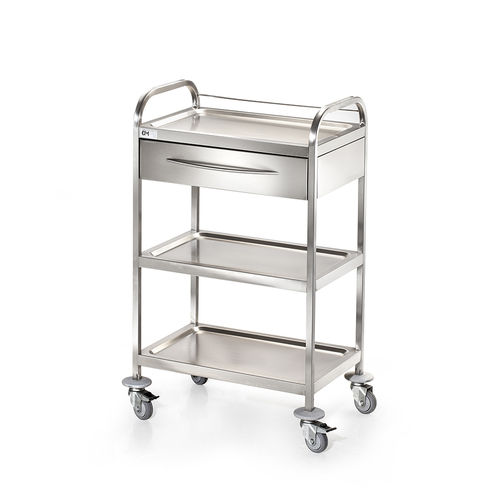 Chariot médical - D10-32 - DEMERTZI M & Co - chirurgical / pour appareil / à pharmacie