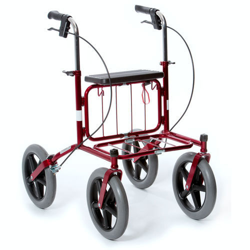 Rollator à 4 roues - Carl-Oskar - Human Care Group - avec siège / avec panier / pliable
