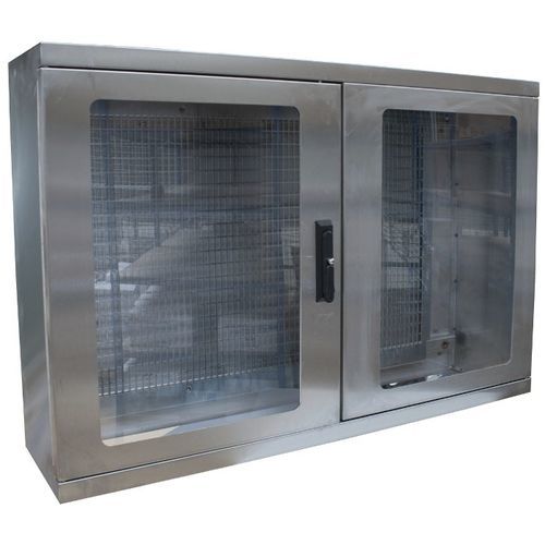 Armoire d'hôpital - Armoire GM - CAHOUET S.A. - avec porte / en acier inoxydable