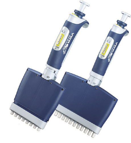 Micropipette mécanique - 613-7070 - VWR - à piston / multicanal / à volume réglable