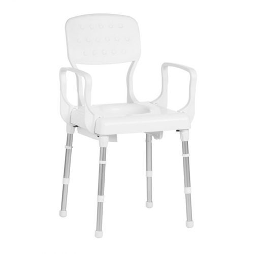 Chaise garde robe avec seau - STALHAM-STABLE series - Medi-Plinth - sans dossier / à hauteur variable