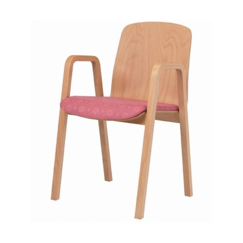 Chaise de salle à manger - CARAK0212 - Knightsbridge Furniture - de salle blanche / avec accoudoirs / ergonomique
