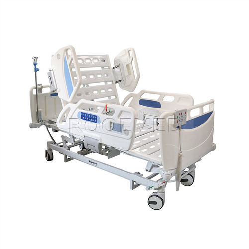 Lit d'hôpital - BAE503 Plus - Rooe Medical - pour soins intensifs / électrique / à hauteur réglable