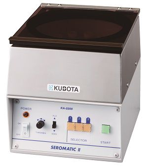 Centrifugeuse d'hématologie - KA-2200 - KUBOTA - de sang / de paillasse / pour microtubes