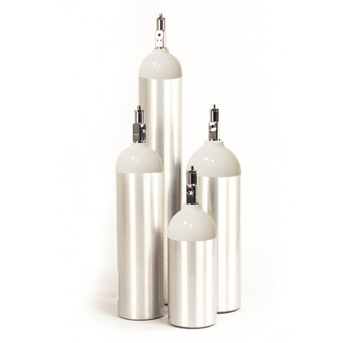 Bouteille de gaz médicaux d'oxygène - 217 D - Ferno Canada Inc. - en aluminium / blanche