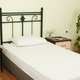drap de protection pour lit d'hôpital / lavable / polyester / coton