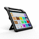 système de communication améliorée et alternative numérique / tablette / avec écran tactile