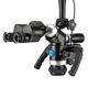microscope de chirurgie dentaire / microscope de consultation dentaire / sur roulettes / mural