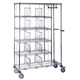 chariot à linge hospitalier / de distribution / de transport / avec porte