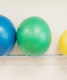 balle de Pilates de grande taille / pour adulte