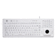 clavier médical avec pointeur / avec pavé numérique / en silicone / lavable