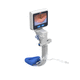 laryngoscope vidéo avec moniteur vidéo intégré / avec lame