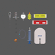 kit médical d'anesthésie