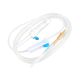set de perfusion intraveineuse / sous-cutanée / PE / avec robinet