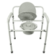 chaise garde robe avec accoudoirs / avec seau / bariatrique / à hauteur variable