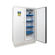 armoire d'hôpital / avec porte / à circulation d'air / blanche