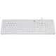 clavier médical avec pavé numérique / en silicone / imperméable / hermétique