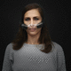 masque PAPR demi-masque / transparent
