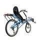 handbike à pédales / adulte / bleu