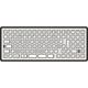 clavier avec pavé numérique / en acier inoxydable / USB / imperméable