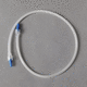 tubulure pour injection de produit de contraste / en PVC / droite / flexible