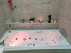 baignoire de balnéothérapie monoplace / sur encastrement / avec lampes de chromathérapie