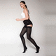 bas de contention support pour thrombo-embolismes veineux / pour femme / M / noir