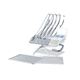 porte-instrument pour unité dentaire sur fauteuil / 4 instruments