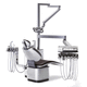 unité de soin dentaire avec fauteuil hydraulique / avec porte-instrument / avec éclairage LED