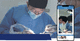 application iOS d'hôpital / hospitalière / d'urgence / pour DICOM