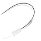 stent intracrânien / en nitinol / auto-expansible