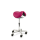 tabouret pour établissement de santé / à hauteur variable / sur roulettes / en forme de selle