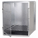 cage vétérinaire modulaire / en acier inoxydable