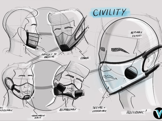 "L'un des défis pour nous était de veiller à ce que le masque transparent ne s'embue pas lorsqu'il est porté. Nous avons trouvé une solution grâce à une grande filtration, qui permet à suffisamment...