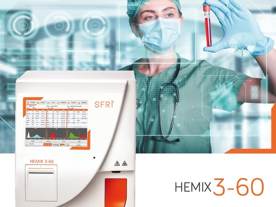 HEMIX 3-60, le nouvel analyseur diff en 3 parties de SFRI